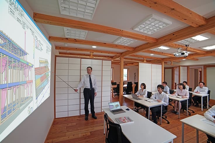 セミナー・講習会をしている様子